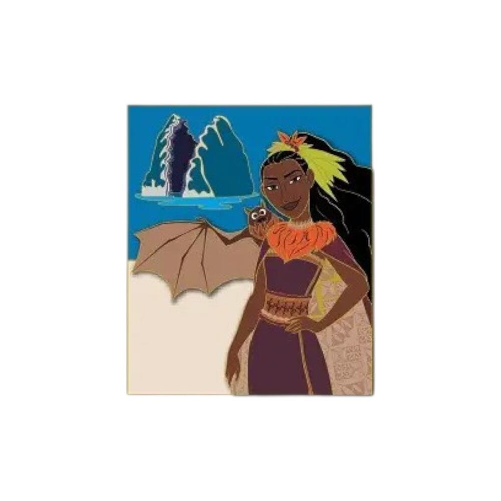DSSH Disney Studio Store Hollywood Moana 2 Villain Matangi Bat LE 400 Pin‎ NWT